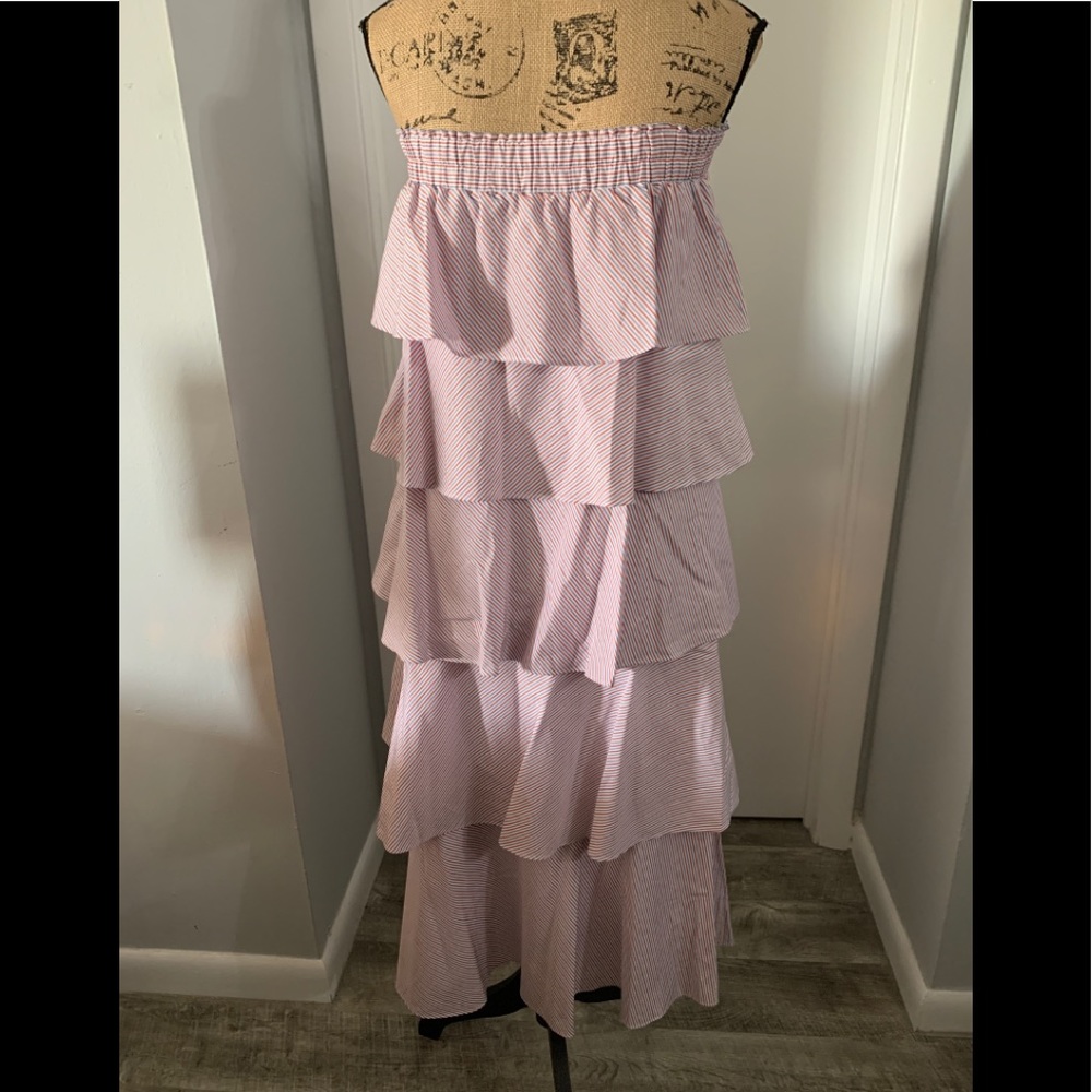 Anthropologie Prose and Poetry Strapless Dress - Picture 6 of 7
